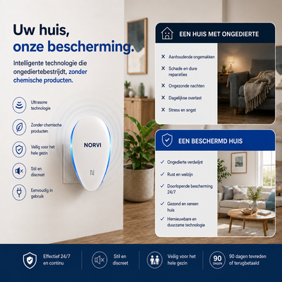 Maak binnen 7 dagen een einde aan bedwantsen en ongedierte