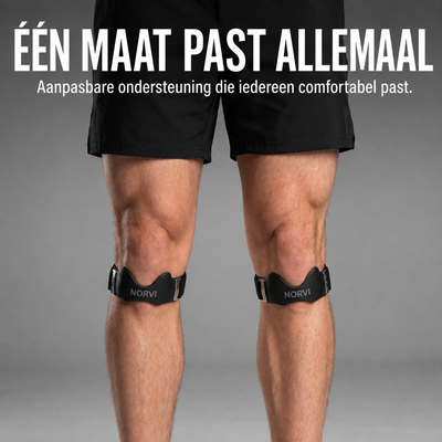 NORVI Precision Strap – Knieondersteuning die met je meebeweegt