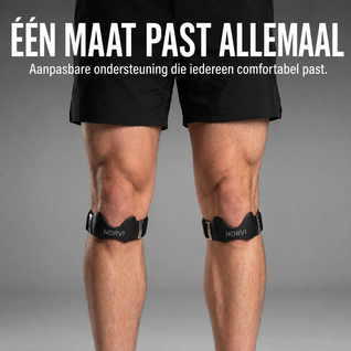 NORVI Precision Strap – Knieondersteuning die met je meebeweegt