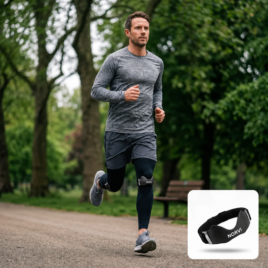 NORVI Precision Strap – Knieondersteuning die met je meebeweegt